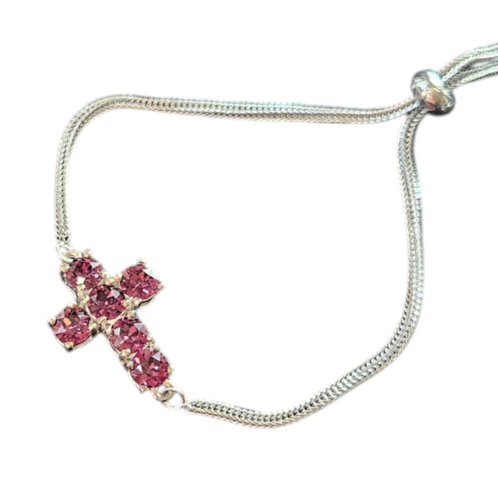 Swarovski Cross Bracelet